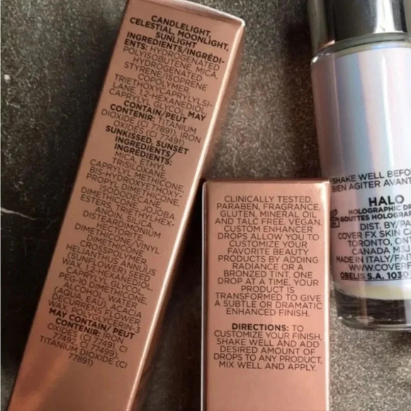 NWT! COVER FX Custom Enhancer Drops / Highlighter - Picture 14 of 16